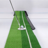 Precision Putting Mat with Auto-Return